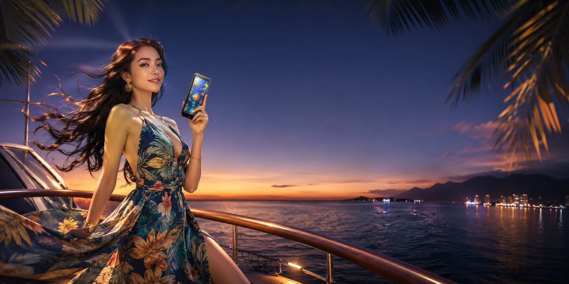 Người chơi tại Đà Nẵng tham gia game bắn cá trực tuyến bên bờ biển