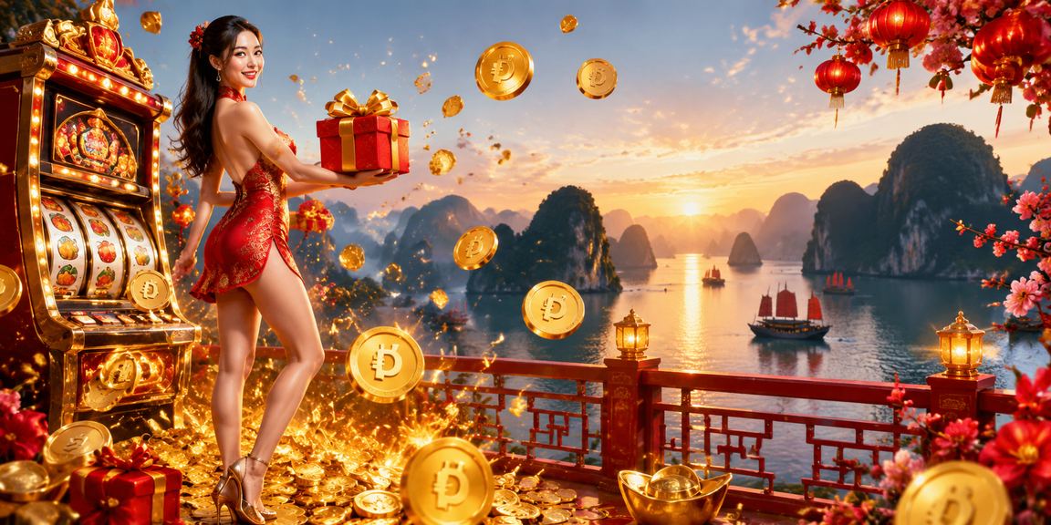 Không khí lễ hội Tết tại Hạ Long Bay với trò chơi trực tuyến trên điện thoại